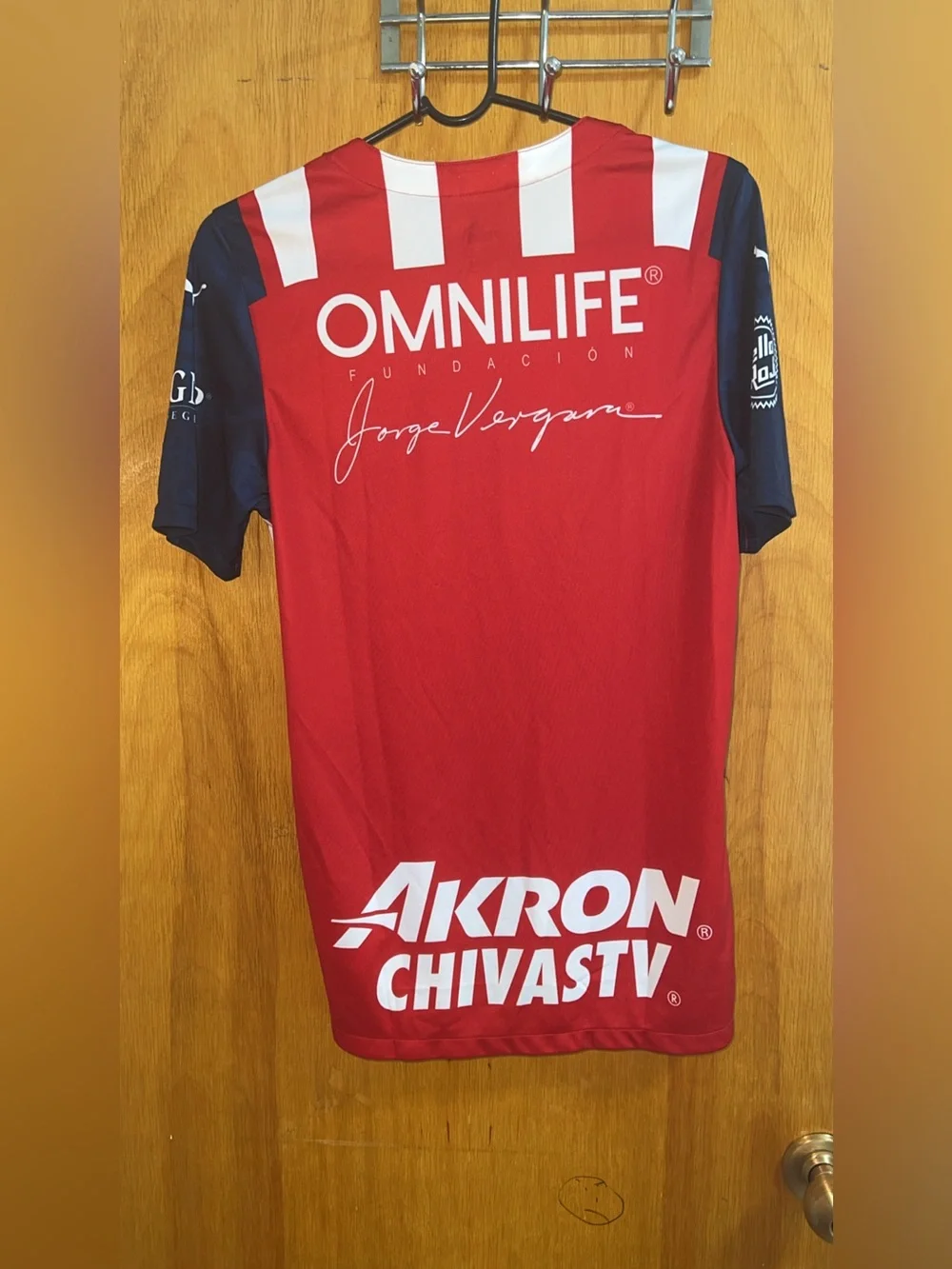 PUMA Chivas Guadalajara Home Soccer Jersey Size S Unisex Original Made in Mexico